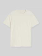 Tom Tailor Denim Regular Fit T-Shirt aus reiner Baumwolle in Offwhite,...