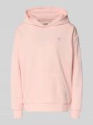Guess Activewear Oversized Hoodie mit Strasssteinbesatz Modell 'Silvy'...