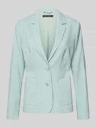 Betty Barclay Slim Fit Blazer mit Reverskragen in Mint, Größe 36