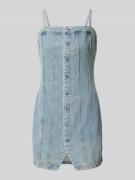 G-Star Raw Slim Fit Minikleid in Denim-Optik in Jeansblau Melange, Grö...