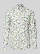 Fynch-Hatton Slim Fit Freizeithemd mit Button-Down-Kragen Modell 'Slub...