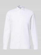 CINQUE Slim Fit Freizeithemd aus Leinen-Mix Modell 'Steven' in Weiss, ...