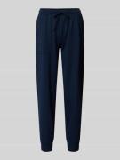 Christian Berg Woman Slim Fit Sweatpants mit Viskose-Anteil in Dunkelb...