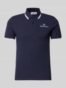 SERGIO TACCHINI Slim Fit Poloshirt mit Logo-Stitching Modell 'Reed' in...