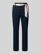 Christian Berg Woman Slim Fit Chino mit Viskose-Anteil in Dunkelblau, ...