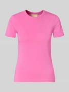 JJXX T-Shirt mit Rundhalsausschnitt Modell 'GIGI' in Pink, Größe L
