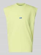 Hugo Blue Relaxed Fit Tank Top aus reiner Baumwolle Modell 'NAVERTZ' i...