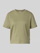 s.Oliver RED LABEL Relaxed Fit T-Shirt aus reiner Baumwolle in Khaki, ...