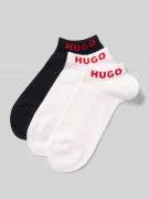 HUGO Socken aus Baumwoll-Mix im 3er-Pack in Weiss, Größe 35-38