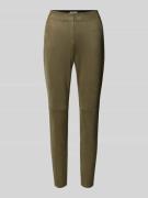 Christian Berg Woman Slim Fit Hose in verkürzter Passform in Oliv, Grö...