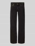 WEEKDAY Straight Fit Jeans aus reiner Baumwolle in Dunkelblau, Größe 2...
