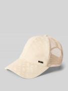 BOSS Basecap mit Mesh-Einsatz Modell 'ZED-TRUCKER-M' in Beige, Größe 1