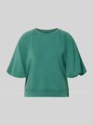 BOSS Orange Oversized Sweatshirt mit Ballonärmeln in Dunkelgruen, Größ...