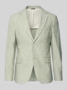 MCNEAL Sakko aus Leinen-Mix mit Pattentaschen in Dunkelgruen, Größe 10...