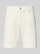 Jack & Jones Regular Fit Jeansshorts Modell 'RICK' in Weiss, Größe L