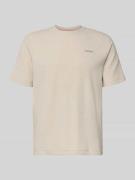 HUGO Regular Fit T-Shirt aus Baumwoll-Mix Modell 'AUSTIN' in Offwhite,...