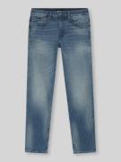 BOSS Slim Fit Jeans aus Baumwoll-Mix Modell 'DELAWARE' in Jeansblau, G...