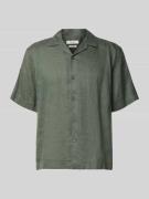 SELECTED HOMME Relaxed Fit Leinenhemd mit Resortkragen Modell 'KYLIAN'...
