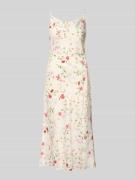 YAS Cocktailkleid mit Spaghettiträgern Modell 'THEA' in Pink, Größe 34