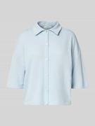 OPUS Strickshirt aus Viskose-Mix mit Polokragen Modell 'Sitrica' in He...