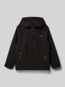 Killtec Regular Fit Jacke mit Logo-Detail in Black, Größe 152
