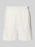 Lacoste Regular Fit Sweatshorts aus reiner Baumwolle in Offwhite, Größ...