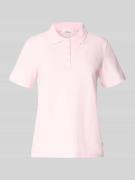 s.Oliver RED LABEL Regular Fit Poloshirt aus Baumwoll-Mix in Rosa, Grö...