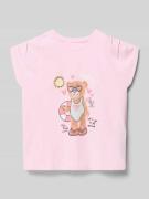 Guess T-Shirt mit Motiv Modell 'BATWING' in Rosa, Größe 104