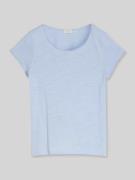 Tom Tailor Regular Fit T-Shirts aus reiner Baumwolle in Hellblau, Größ...