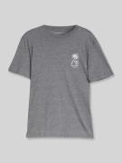 Tom Tailor Denim Regular Fit T-Shirt aus reiner Baumwolle in Black, Gr...