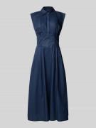 Guess Midikleid mit verdeckter Knopfleiste Modell 'CHERRY' in Marine, ...