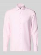ETERNA Regular Fit Business-Hemd mit Kentkragen in Rose, Größe 41