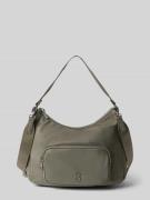 BOGNER Handtasche mit Label-Detail in Oliv, Größe 1