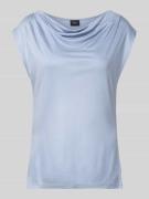 s.Oliver BLACK LABEL Relaxed Fit T-Shirt aus reiner Viskose in Rauchbl...