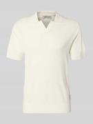 Casual Friday Regular Fit Strick-Poloshirt mit Strukturmuster Modell '...