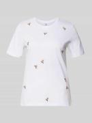 Only Regular Fit T-Shirt aus reiner Bio-Baumwolle Modell 'KETTY' in We...