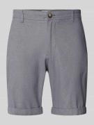 SELECTED HOMME Slim Fit Chinoshorts aus Baumwoll-Mix Modell 'LUTON' in...