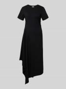 s.Oliver RED LABEL Tailliertes Jersey-Kleid aus Baumwoll-Mix in Black,...