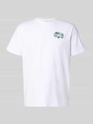 The North Face T-Shirt mit Label-Print und Rundhalsausschnitt in Weiss...