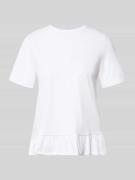 Pieces Regular Fit T-Shirt aus reiner Baumwolle Modell 'DISSO' in Weis...