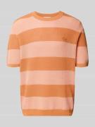 Lacoste Regular Fit T-Shirt aus reiner Baumwolle in Lachs, Größe L