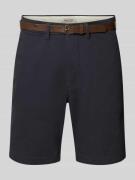 Jack & Jones Straight Fit Shorts mit abnehmbarem Gürtel Modell 'Adam' ...