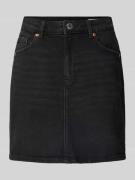 Vero Moda Regular Fit Jeansrock aus Baumwoll-Mix Modell 'TESSA' in Bla...