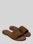 Marc O'Polo Sandalen aus echtem Leder in Mittelbraun, Größe 36