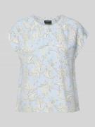 s.Oliver BLACK LABEL Regular Fit Bluse aus reiner Viskose in Rauchblau...