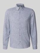 s.Oliver RED LABEL Regular Fit Freizeithemd aus Leinen-Baumwoll-Mix in...