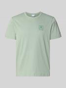 CHAMPION T-Shirt mit Logo und Rundhalsausschnitt in Lind, Größe L