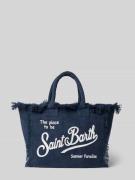 MC2 Saint Barth Shopper mit Label-Print und Fransen Modell 'VANITY' in...
