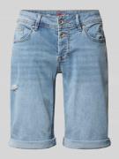 Buena Vista Jeansshorts im Destroyed-Look Modell 'Malibu' in Jeansblau...