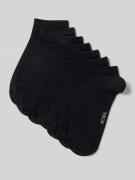 MCNEAL Sneakersocken im 7er-Pack mit Label-Detail in Black, Größe 39/4...